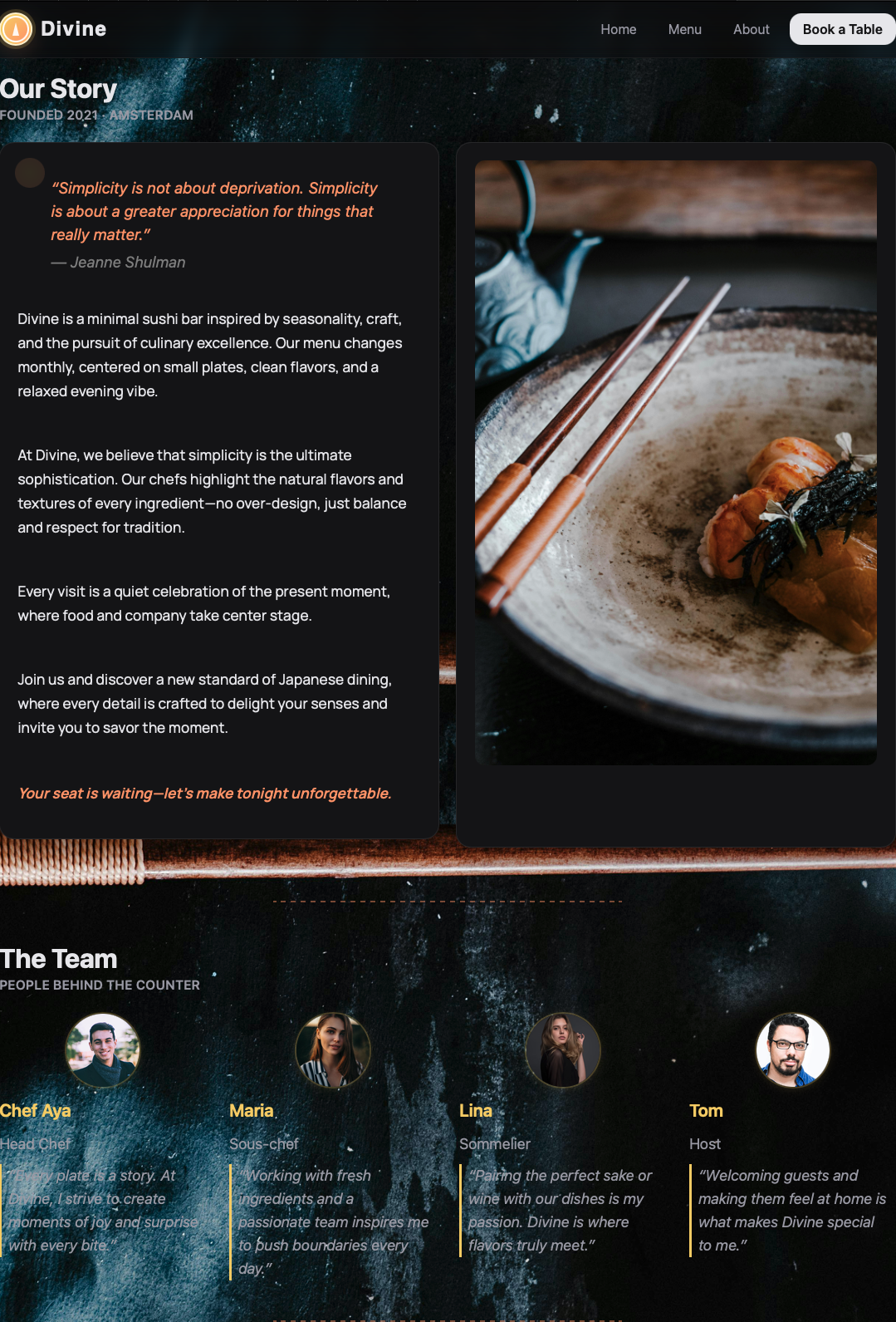 Divine - Japanese Restaurant 2